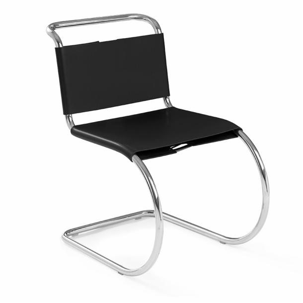 MR Chair - Armless with Leather Sling Seat