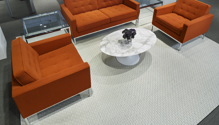 Spinneybeck Woven Leather Rug