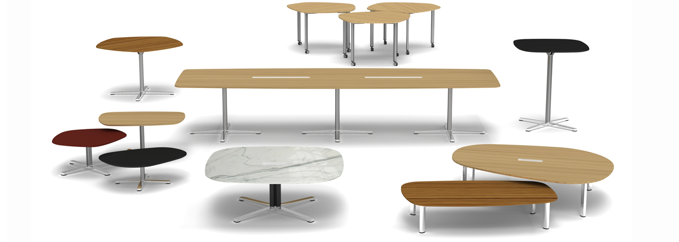Islands by Knoll Table Collection Hero Image